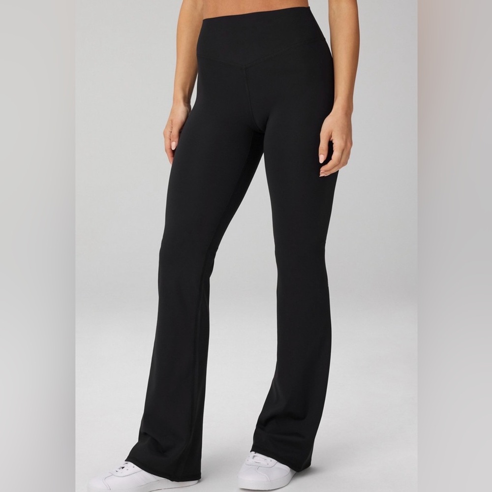 Fabletics PureLuxe High-Waisted 
Flare Black Medium/Regular